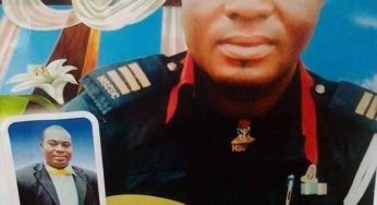 Tears, anger in Otukpo as family buries murdered NSCDC personnel, Owoicho Emmanuel