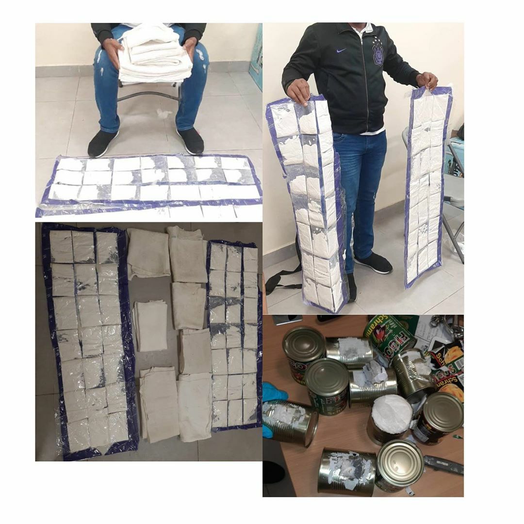 2 Men nabbed with 16.65Kg of cocaine worth N2bn in Lagos