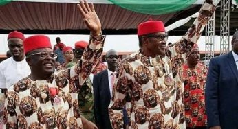 Umahi finally confirms defection, reveals why he joined APC