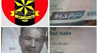 FG explains reason for Arabic inscriptions on Nigerian naira, Army logo