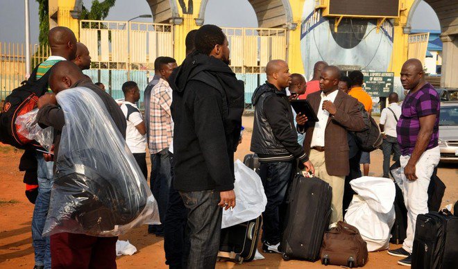 32 Nigerians deported from Germany