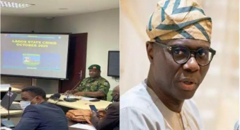 Lekki Shooting: Army indicts Sanwo-Olu, give some shocking details