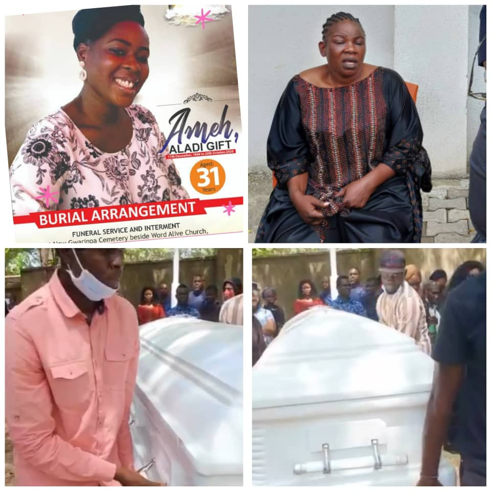 Charles Onojie, Emperess Njamah, Lancelot Imasuen, others attend burial of Ada Ameh’s only daughter, Aladi in Abuja (PHOTOS)