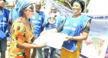 Blessing Oche backs Eunice Ortom’s anti-malaria campaign, flags off distribution of mosquito nets in Ado