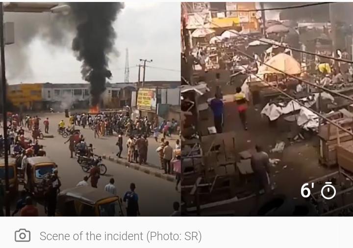 Ibadan boils again, angry youths set police station on fire