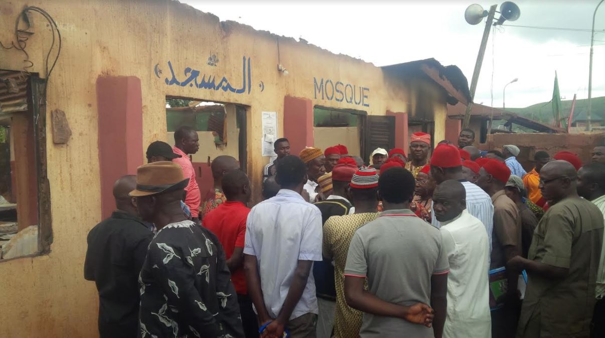 Muslim community blows hot over burning of two mosques in Igbo land