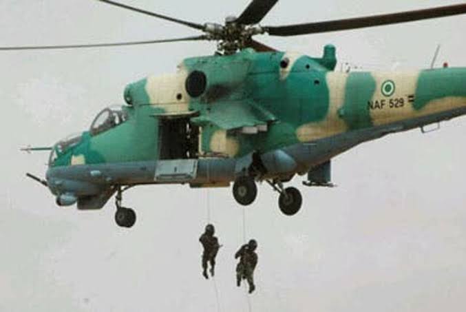 Operation Thunder Strike: Air component disrupts cattle rustling activities, mops up armed bandits at Kwiambana Forest in Kaduna