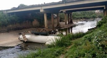 Drunken truck driver falls from Lagos bridge, drowns in river