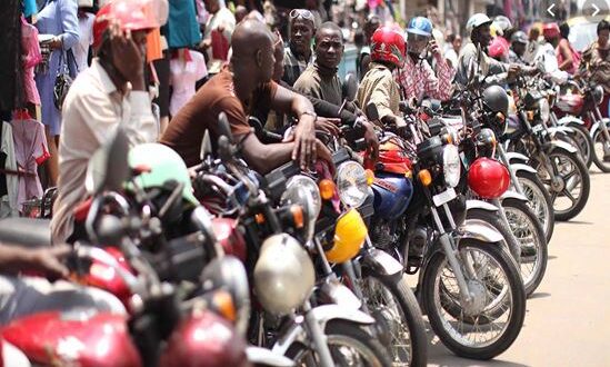 BREAKING: Ogba in Lagos on fire as police, okada riders clash