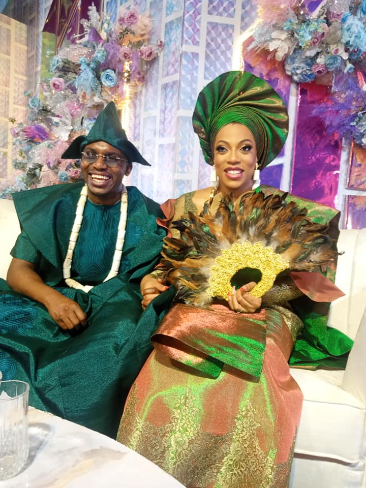 Pictures from the wedding ceremony of Chief Mike Onoja’s daughter, Belinda in Abuja; Lawani, Abounu, Okanga, Alapa, others in attendance