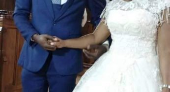 Tears as man dies few hours after his wedding (Photos)