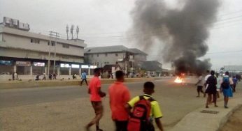 Fresh protests hits Port Harcourt (VIDEO)