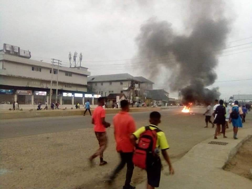 Fresh protests hits Port Harcourt (VIDEO)