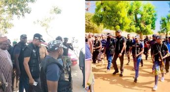 Kankara Abduction: ‘Super Cop’ Abba Kyari storms Katsina with team (Photos)