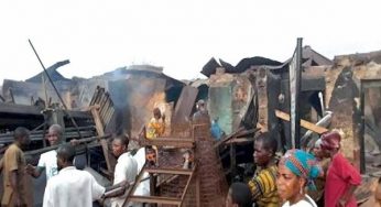 Fire razes Osun market, destroys goods