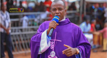 BREAKING: Fr Mbaka disowns protesters at Adoration Centre