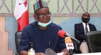 BREAKING: Ortom tests positive for coronavirus