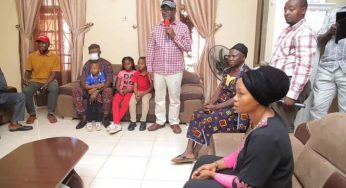 ‘May God raise divine helper for you’ – Ortom tells widow, children of late commissioner, Ikwulono