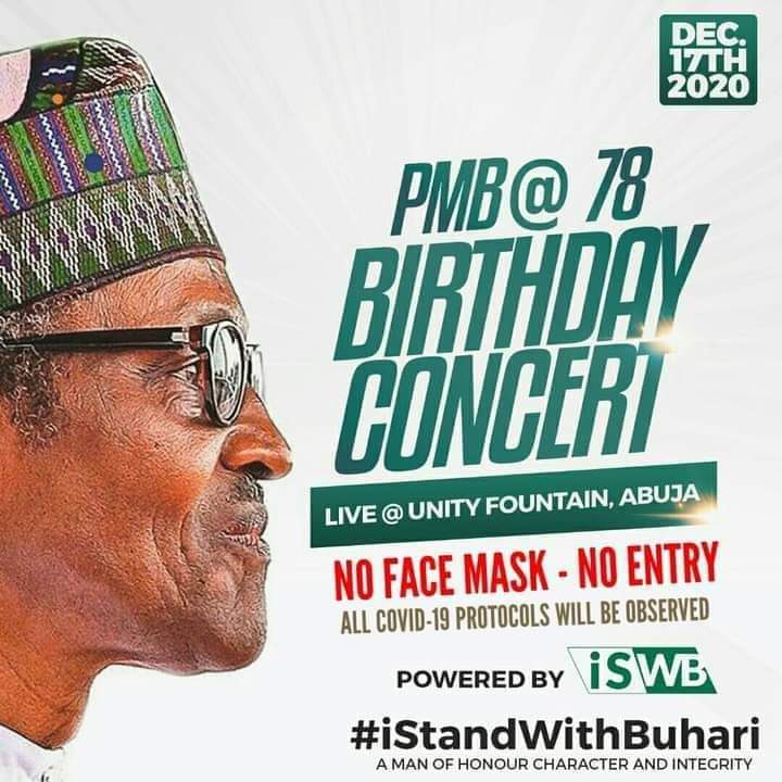 Nigerians react as Buhari holds 78th birthday concert amid nationwide unrest