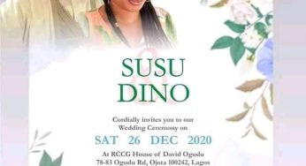 Dino Melaye denies getting married to Susu December 26