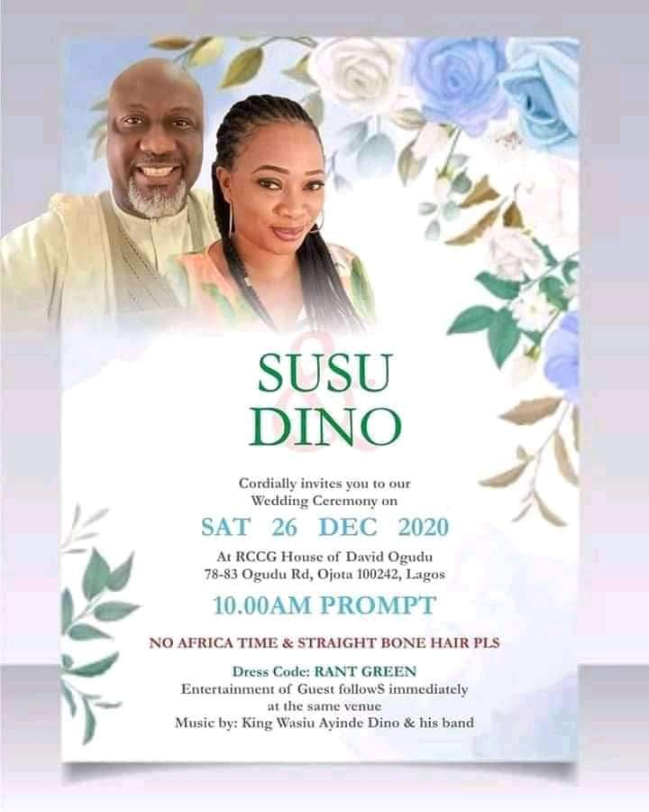 Dino Melaye denies getting married to Susu December 26