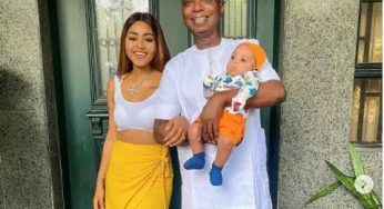 Ned Nwoko at 60: Regina Daniels says her husband is like the man with 700 wives and 300 concubines in the bible