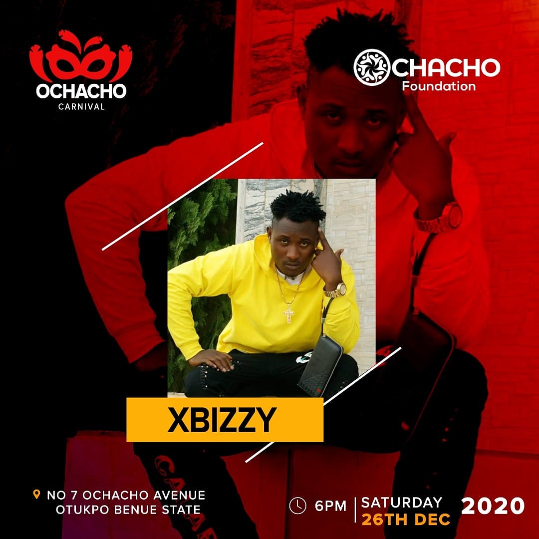 Otukpo goes agog as Xbizzy joins Davido, Mayorkun, others to thrill at Ochacho Carnival 