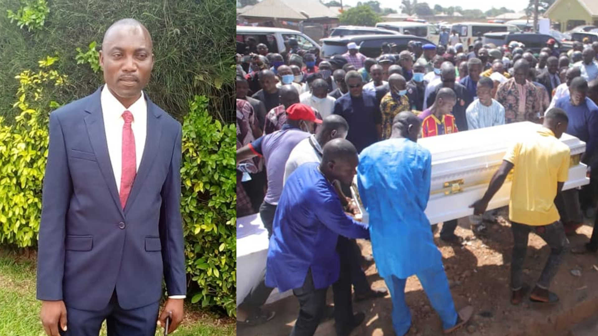 Benue Health Commissioner, Emmanuel Ikwulono who died after three months in office buried in Agatu (Photos)