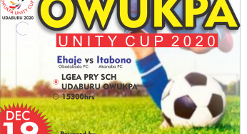 Itabono and Ehaje clash in Owukpa Unity Cup on December 19 in Udaburu