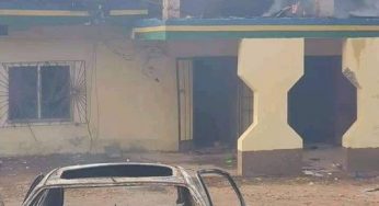 BREAKING: Anambra boils, police station set on fire