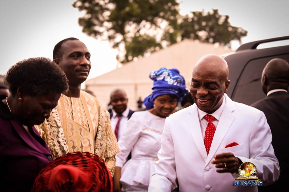 What Bishop Oyedepo said about Dr. Paul Enenche and his wife, Becky at Shiloh 2020