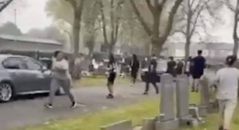 Mourners flee as man turns up for his own burial