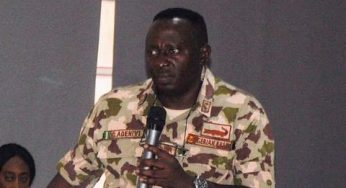 Major-General Adeniyi demoted over leaked video