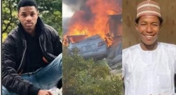 Newly graduated medical doctor, friend burnt to death in fatal motor accident in Kastina (Photos)