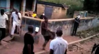 Drama as mob discovers six fresh human heads, decomposed body Inside vulcanizer’s house in Osun