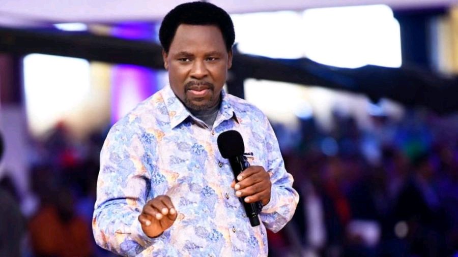 TB Joshua clears air on revealing who will take over from Buhari as president