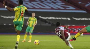 EPL: Antonio shines as West Ham beat West Bromwich Albion 2-1