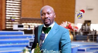 I saw power leaving the Northern Nigeria – Apostle Johnson Suleman’s new year prophecies
