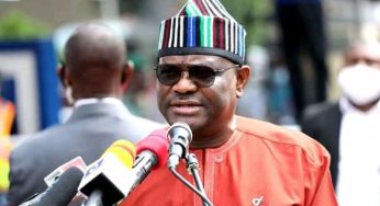 2023: Gov. Wike distances self from presidential campaign posters