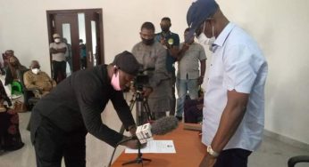 BREAKING: Andrew Iorver sworn-in as Buruku LG Chairman