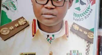 Drama as young man ‘overthrows’ Dickson Akoh, declares self ‘Commandant-General, Nigerian Peace Corps