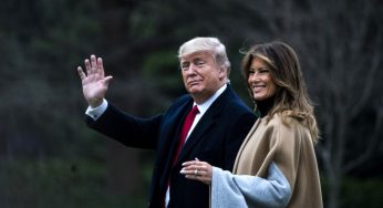 BREAKING: Trump leaves White House as Joe Biden sets to take over as U.S President (VIDEO)