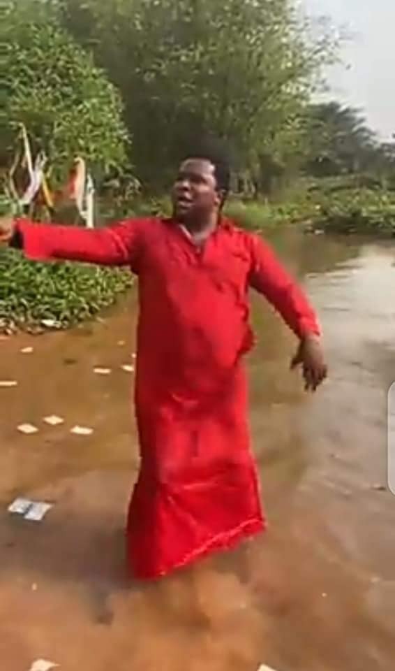 Onyeze Jesus: Anambra prophet in trouble for naked miracle bathing