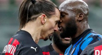 F**k you and your wife – Lukaku clashes with Ibrahimovic during Milan derby