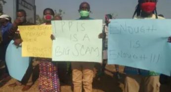 Protest rocks Makurdi over IPPIS