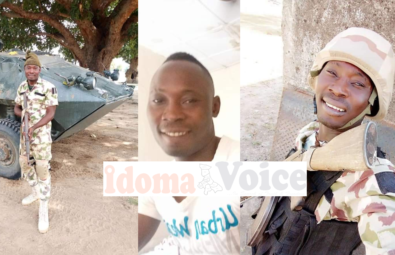 Sunday Sule: Photos of young Idoma-born soldier killed by Boko Haram in Borno on Sunday