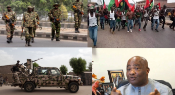 Biafra: Governor Uzodimma declares curfew in Orlu as ESN, military war worsens 