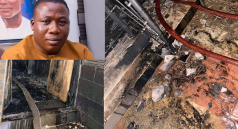 Over N50 million worth of property burnt down after attack on Sunday Igboho’s house