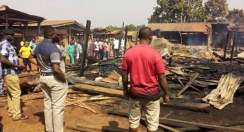 Fire guts Nsukka timber market, razes N200m worth of goods