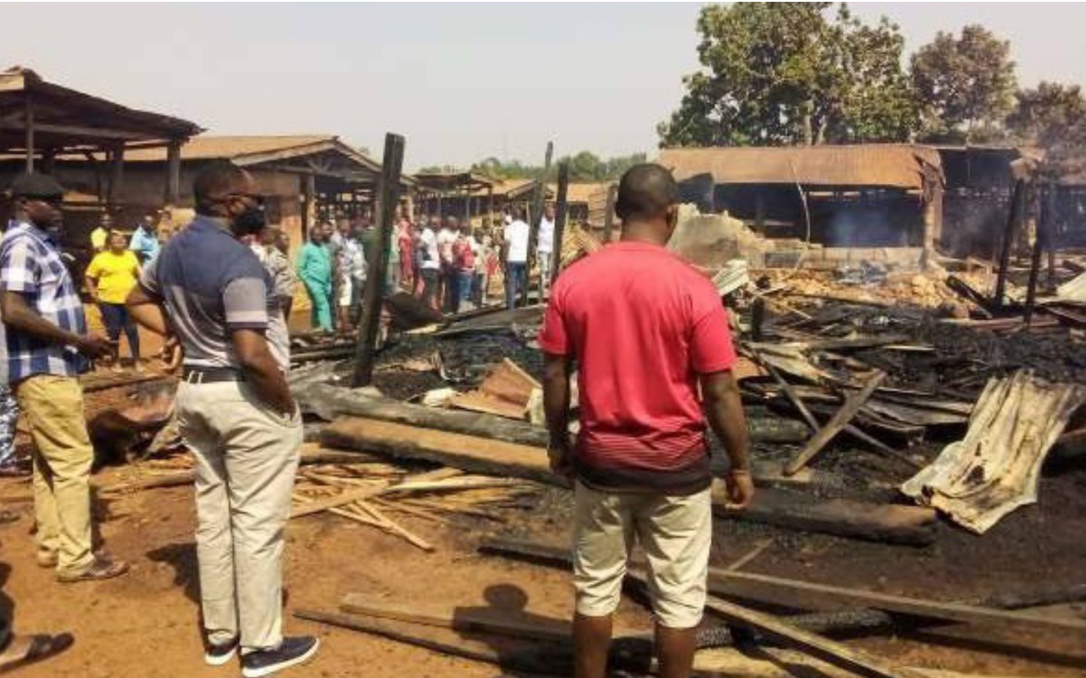 Fire guts Nsukka timber market, razes N200m worth of goods